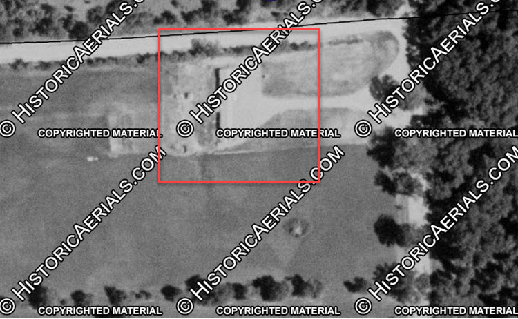 Lexington Motel - 1955 Aerial (newer photo)